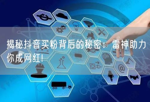 揭秘抖音买粉背后的秘密：雷神助力你成网红!