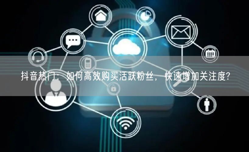 抖音热门：如何高效购买活跃粉丝，快速增加关注度?