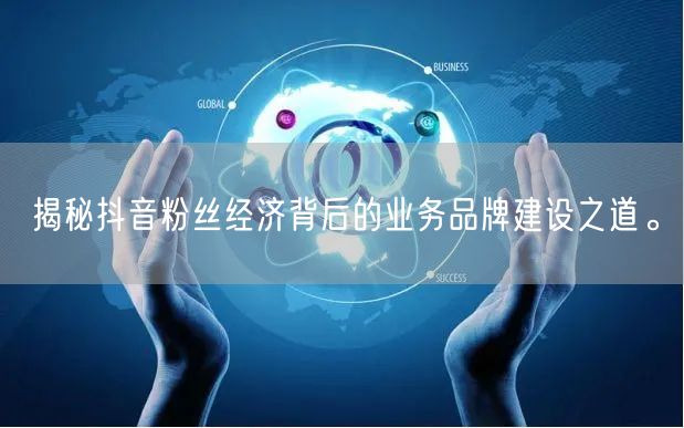揭秘抖音粉丝经济背后的业务品牌建设之道。