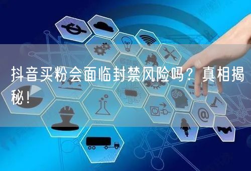 抖音买粉会面临封禁风险吗？真相揭秘！