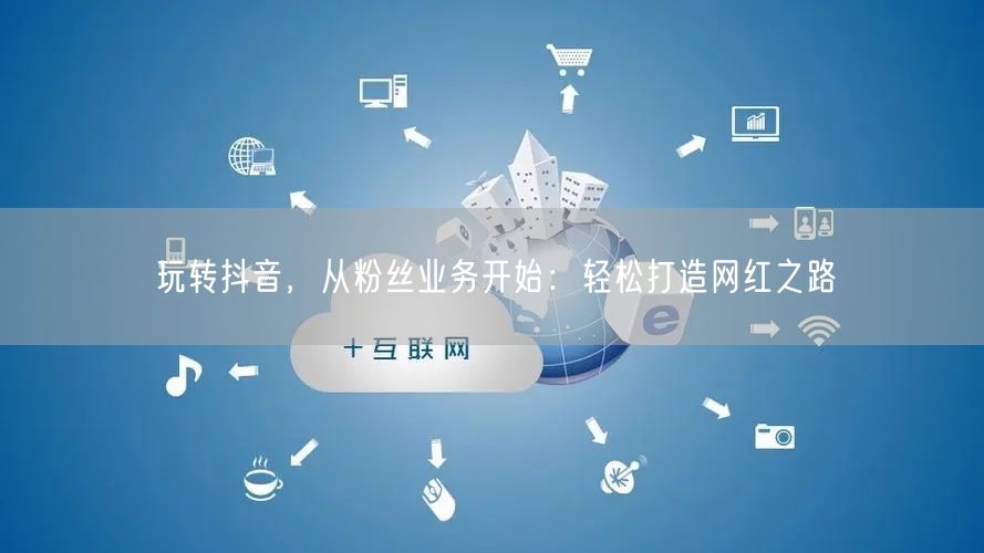 玩转抖音，从粉丝业务开始：轻松打造网红之路