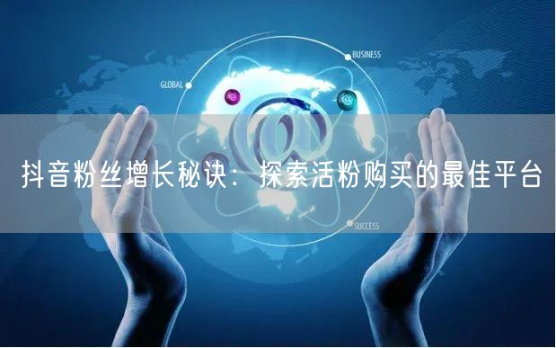 抖音粉丝增长秘诀：探索活粉购买的最佳平台