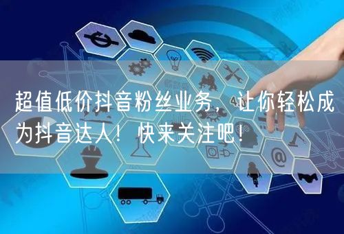 超值低价抖音粉丝业务，让你轻松成为抖音达人！快来关注吧！