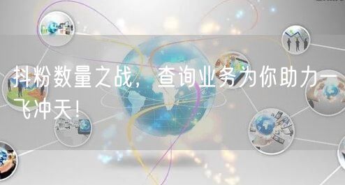抖粉数量之战，查询业务为你助力一飞冲天！