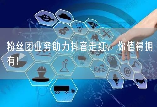 粉丝团业务助力抖音走红，你值得拥有！