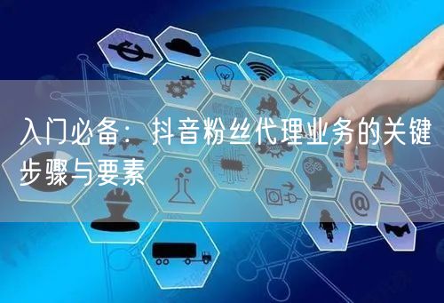 入门必备：抖音粉丝代理业务的关键步骤与要素