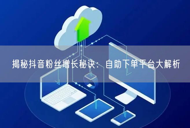 揭秘抖音粉丝增长秘诀：自助下单平台大解析