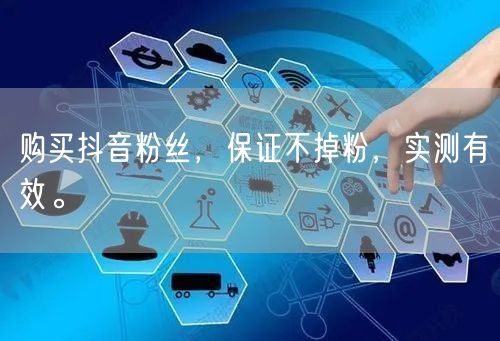 购买抖音粉丝，保证不掉粉，实测有效。