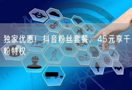 独家优惠！抖音粉丝套餐，45元享千粉特权